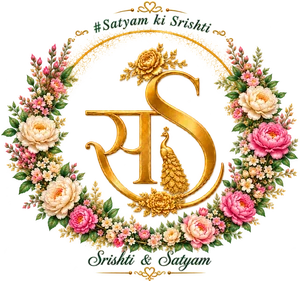 Satyam & Srishti Wedding Crest